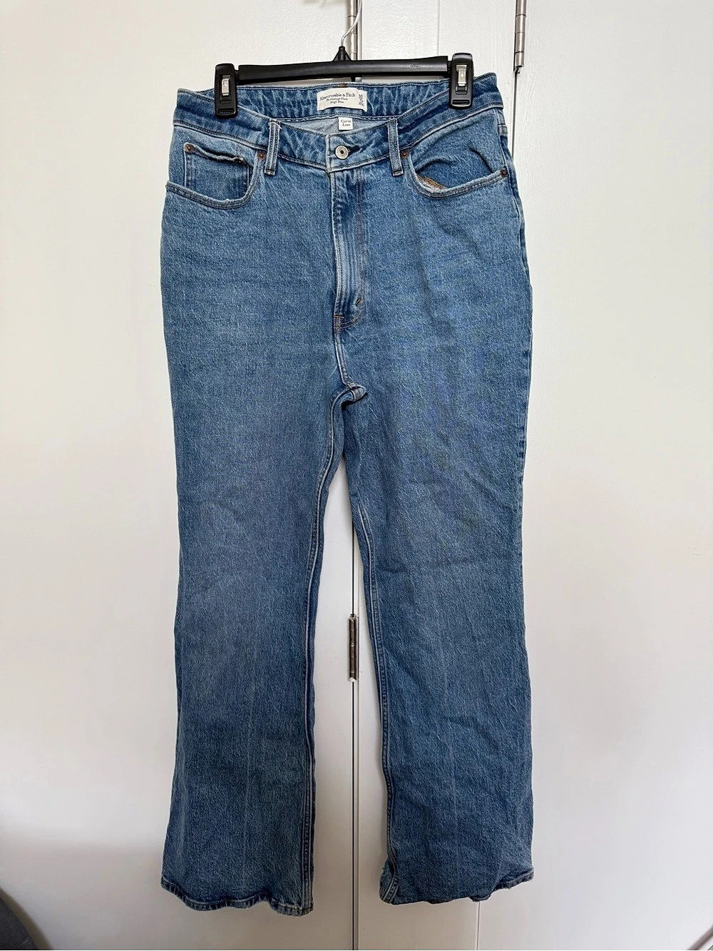 Abercrombie & Fitch Curve Love Vintage Flare High Rise
